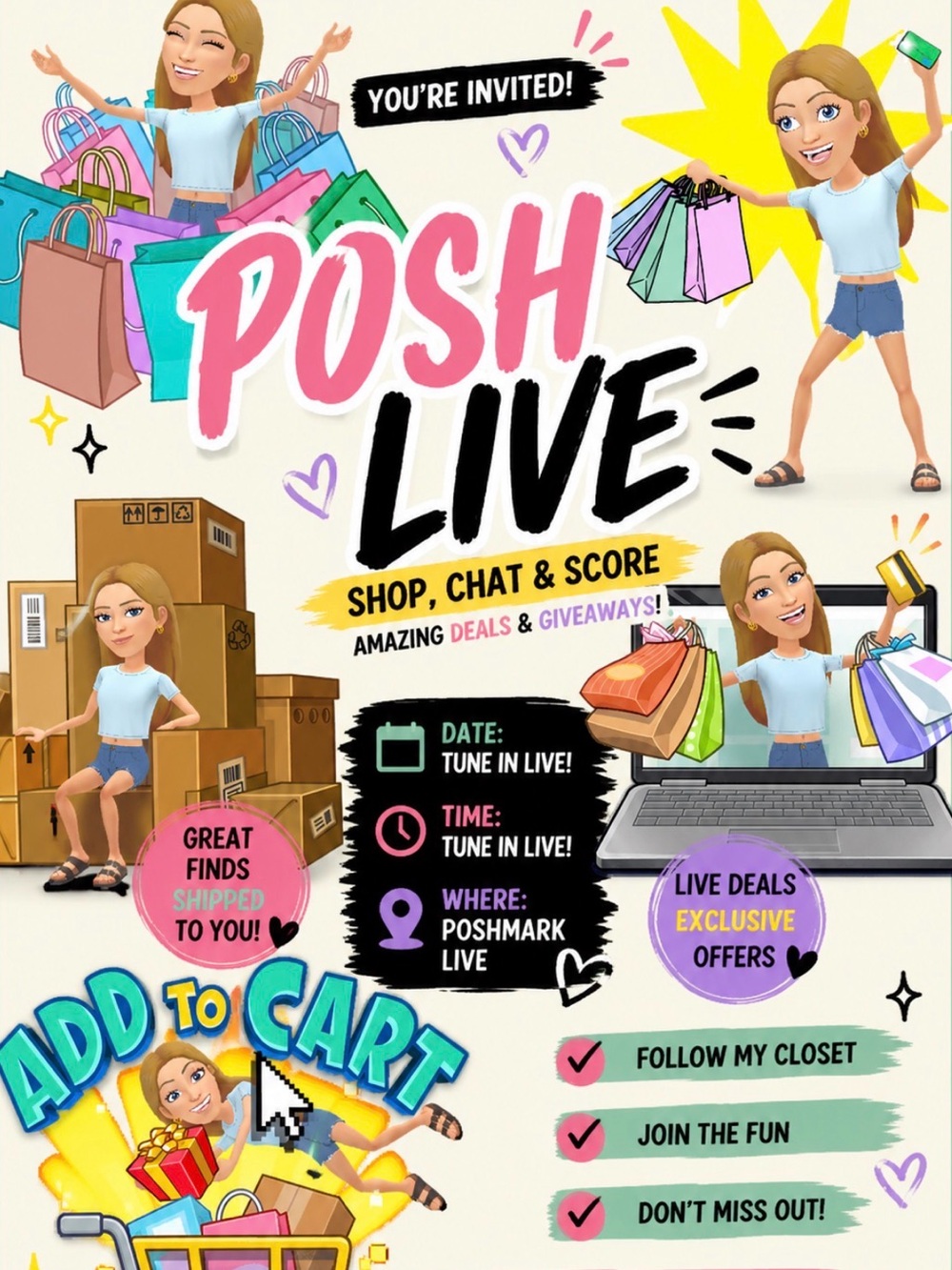 LIVE LISTING!!!